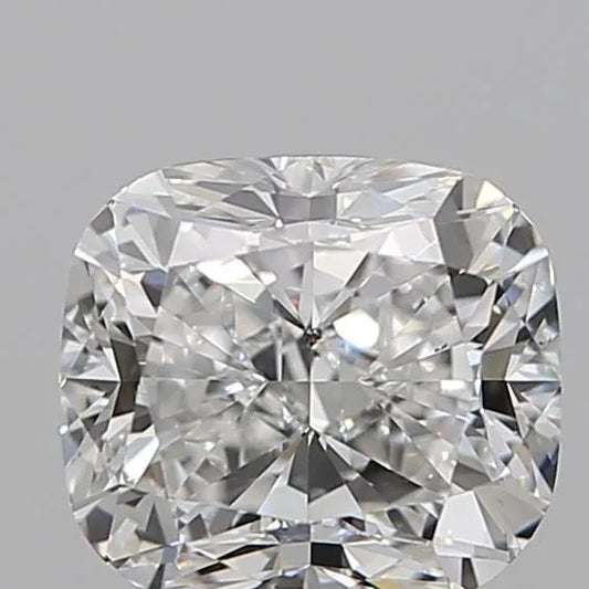 1.01ct Cushion brilliant Natural Diamond (Colour F, Clarity SI1, GIA Certified)