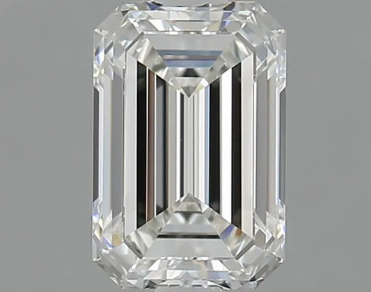 1.01ct Emerald Natural Diamond (Colour F, Clarity IF, Cut VG, IGI Certified)