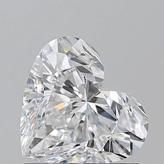 1.01ct Heart Natural Diamond (Colour D, Clarity SI1, GIA Certified)