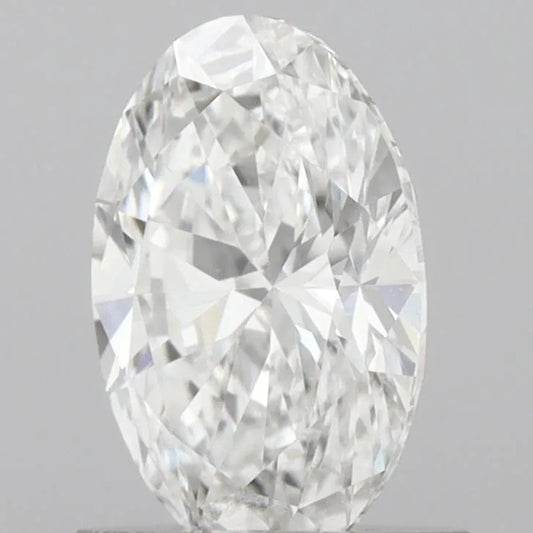 1.01ct Oval Lab Grown Diamond (Colour E, Clarity VVS2, IGI Certified)