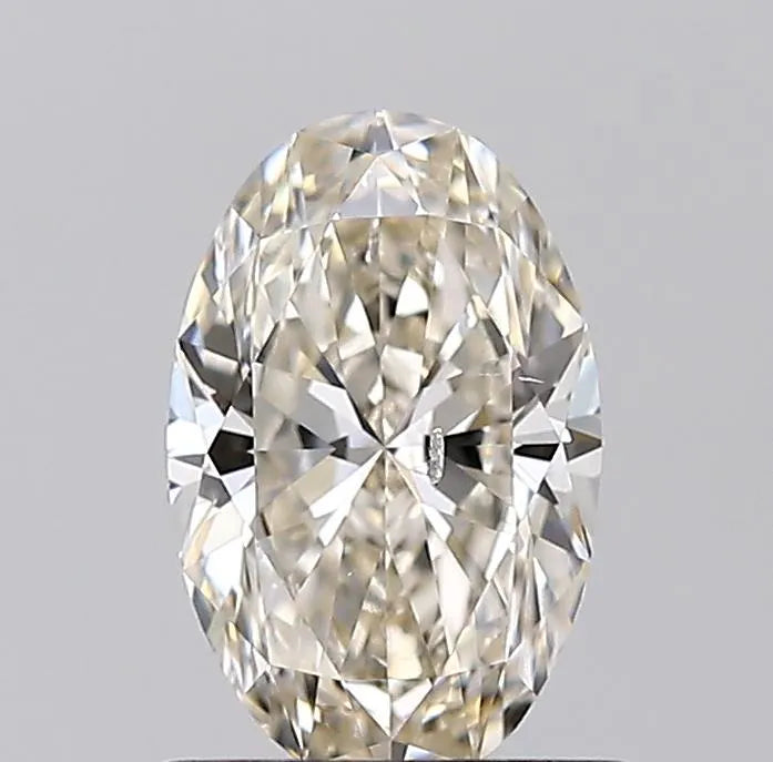 1.01ct Oval Natural Diamond (Colour J, Clarity SI1, Cut VG, IGI Certified)