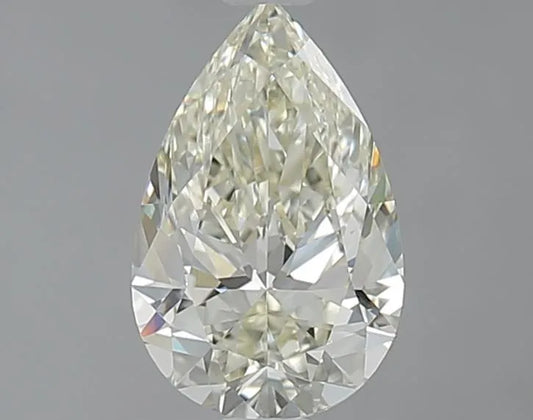 1.01ct Pear Natural Diamond (Colour K, Clarity VVS2, Cut EX, IGI Certified)