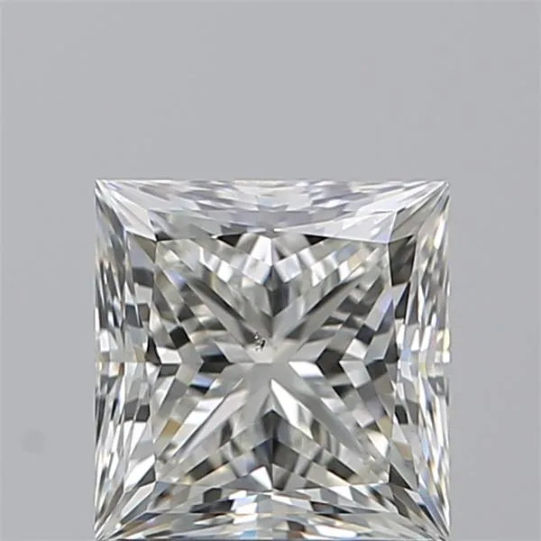 1.01ct Princess Natural Diamond (Colour H, Clarity VS2, Cut VG, IGI Certified)