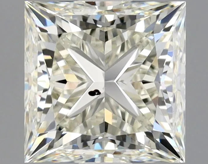 1.01ct Princess Natural Diamond (Colour L, Clarity SI1, GIA Certified)