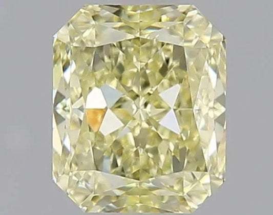 1.01ct Radiant Natural Diamond (Colour Fancy Light Yellow, Clarity VS1, GIA Certified)
