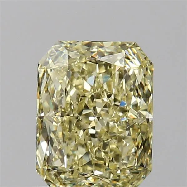 1.01ct Radiant Natural Diamond (Colour Fancy Light Yellow, Clarity VS2, GIA Certified)