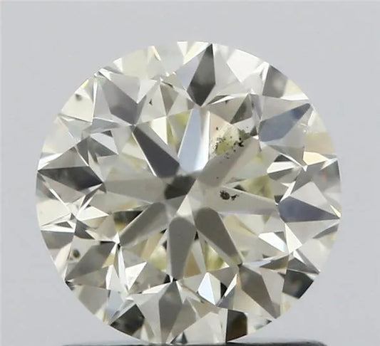 1.01ct Round Natural Diamond (Colour L, Clarity SI1, Cut VG, IGI Certified)