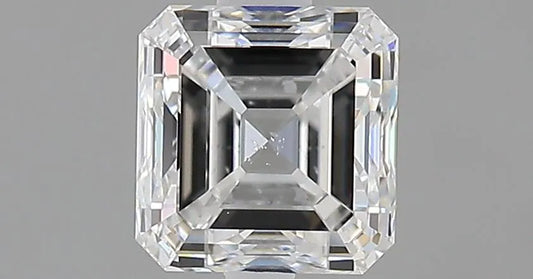 1.01ct Square emerald Natural Diamond (Colour E, Clarity SI1, GIA Certified)