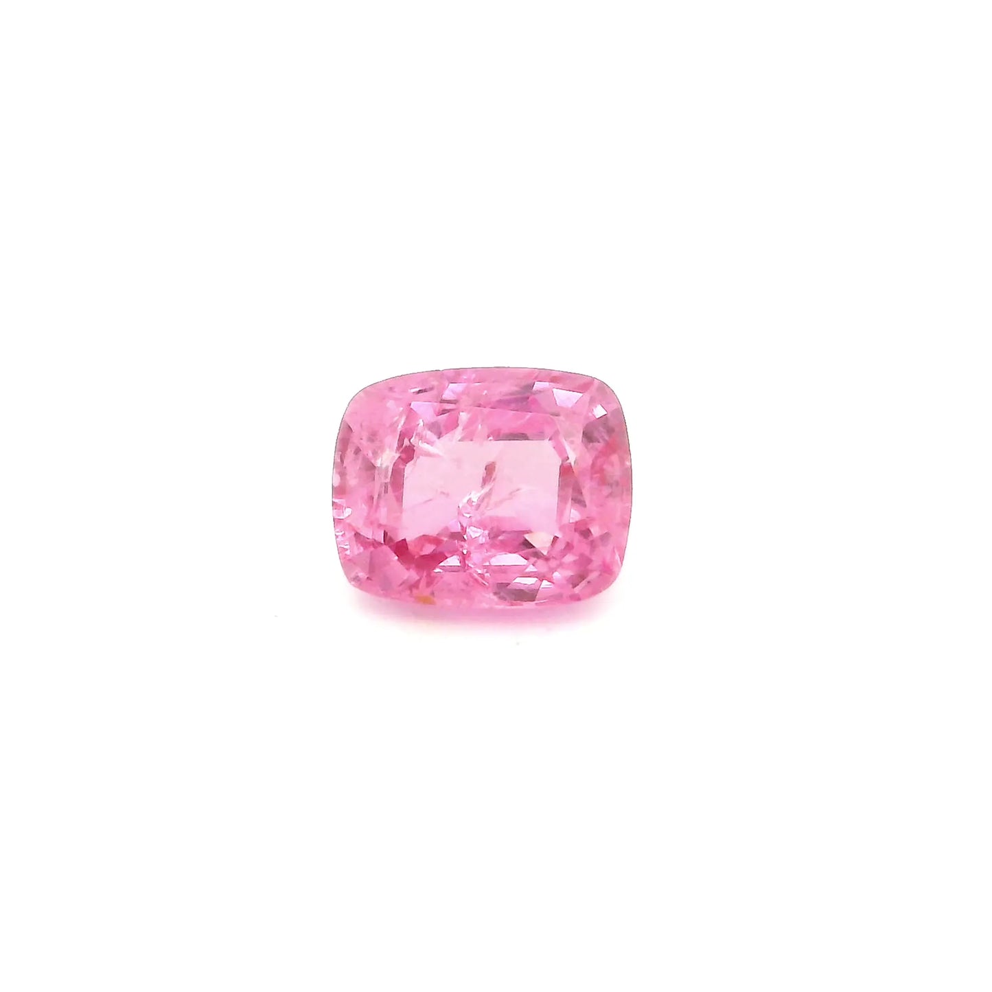 1.02ct Cushion Natural Sapphire (Colour Pink, Clarity Moderately Included, Cut Faceted)