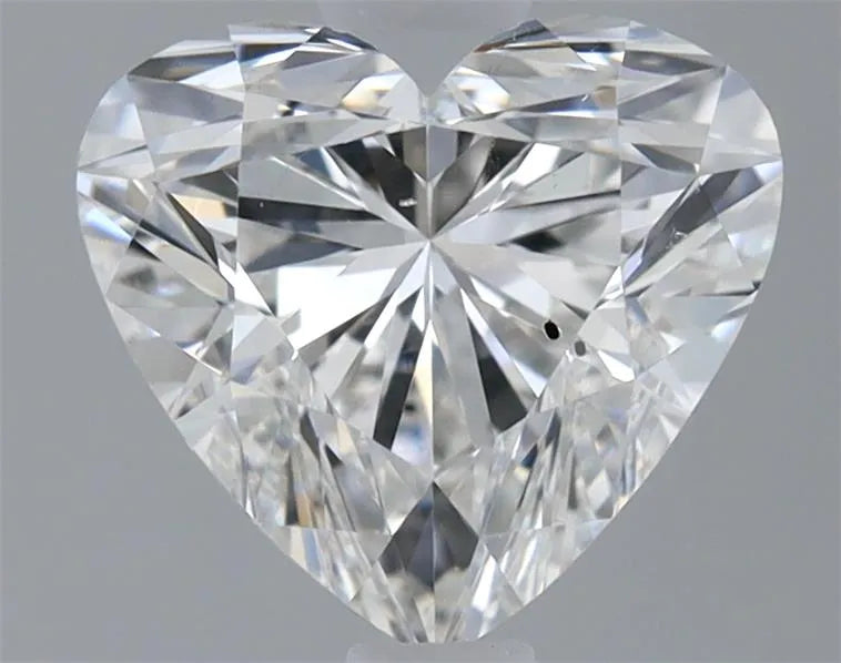 1.02ct Heart Natural Diamond (Colour F, Clarity SI1, GIA Certified)