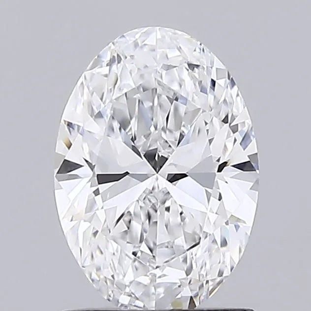 1.02ct Oval Lab Grown Diamond (Colour D, Clarity VVS1, IGI Certified)