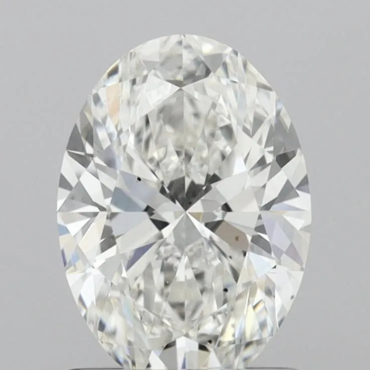 1.02ct Oval Natural Diamond (Colour G, Clarity VS2, Cut EX, IGI Certified)