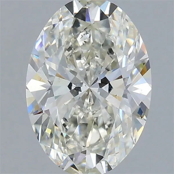 1.02ct Oval Natural Diamond (Colour H, Clarity SI1, Cut EX, IGI Certified)