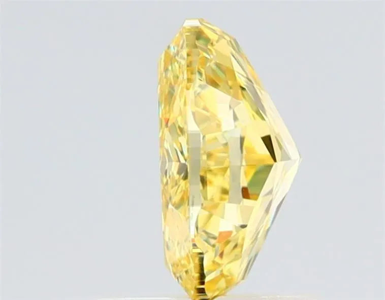 1.04ct Oval Natural Diamond (Colour Fancy Vivid Yellow, Clarity VVS1, Cut GD, GIA Certified)