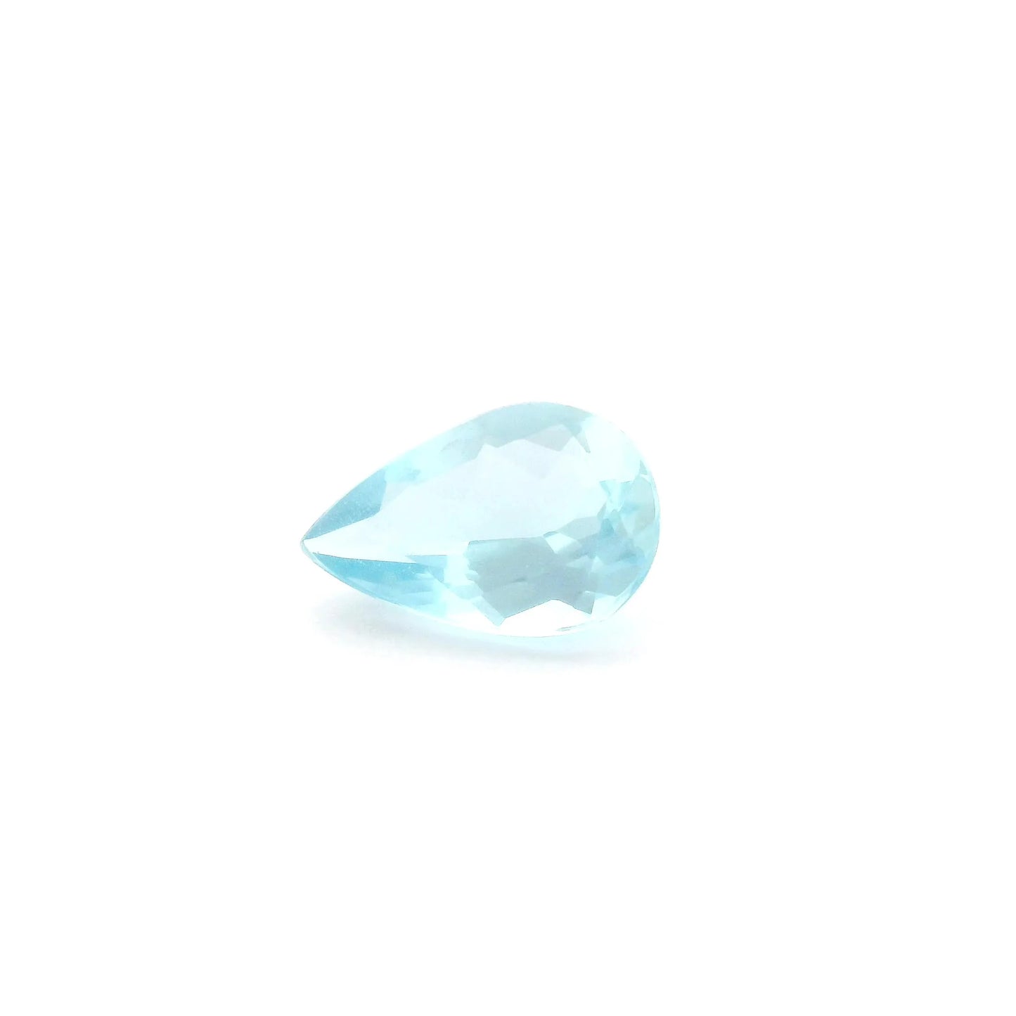 1.04ct Pear Natural Aquamarine (Colour Blue, Clarity Eye Clean, Cut Faceted)