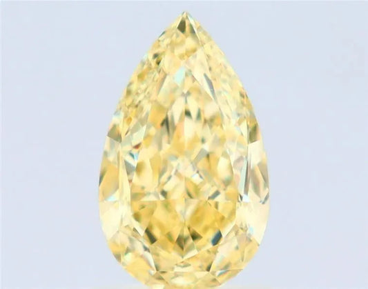 1.05ct Pear Natural Diamond (Colour White, Clarity IF, GIA Certified)