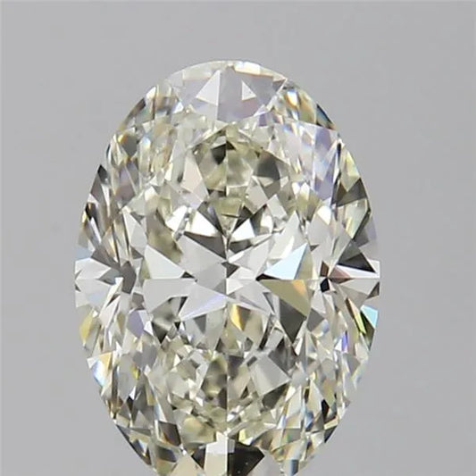 1.06ct Oval Natural Diamond (Colour K, Clarity SI1, GIA Certified)
