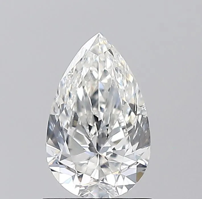 1.06ct Pear Natural Diamond (Colour H, Clarity SI1, GIA Certified)