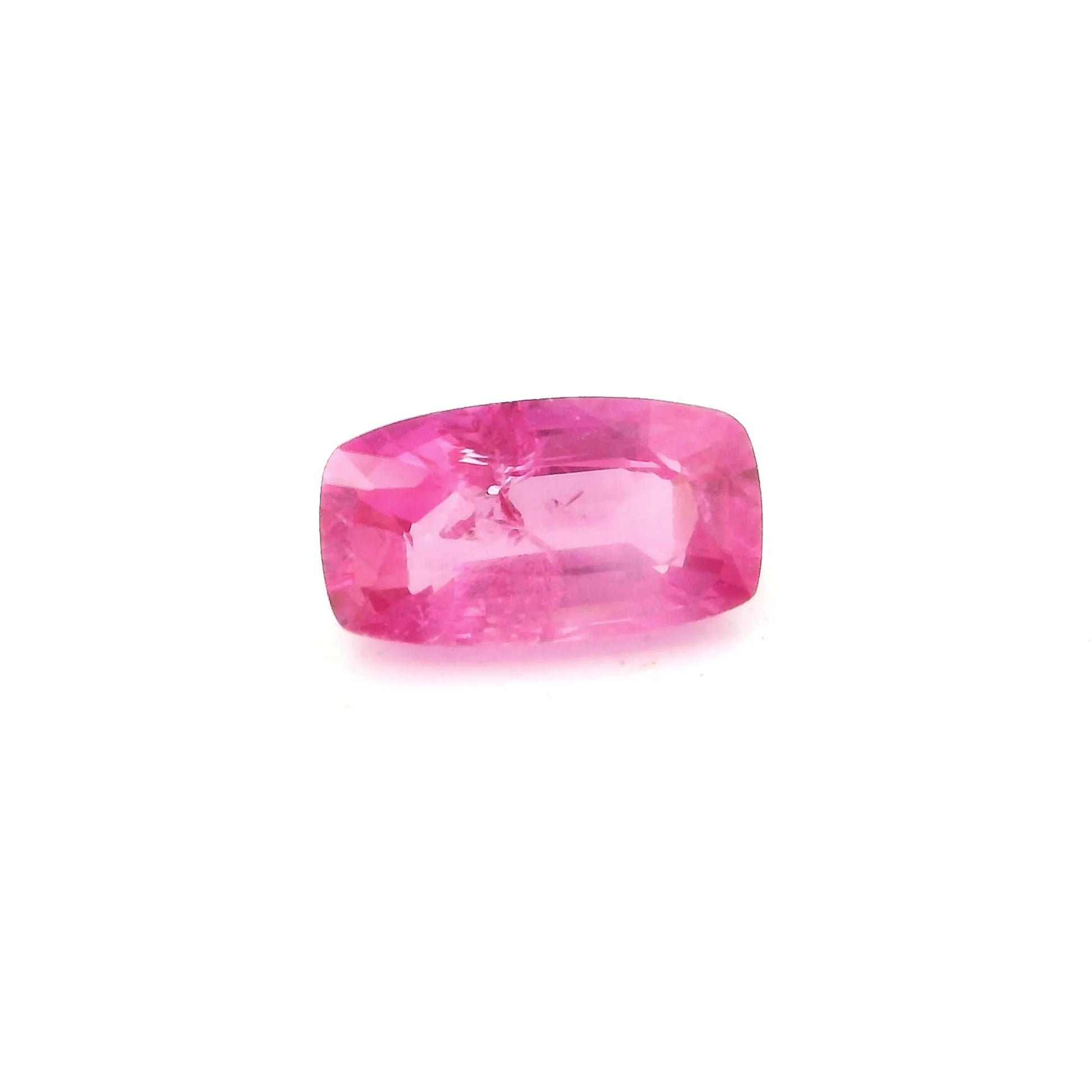 1.07ct Cushion Natural Sapphire (Colour Pink, Clarity Slightly Included, Cut Faceted)