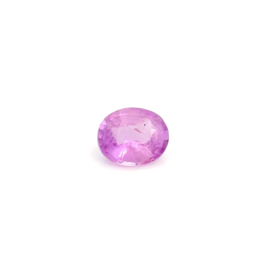 1.07ct Oval Natural Sapphire (Colour Pink, Clarity Slightly Included, Cut Faceted)