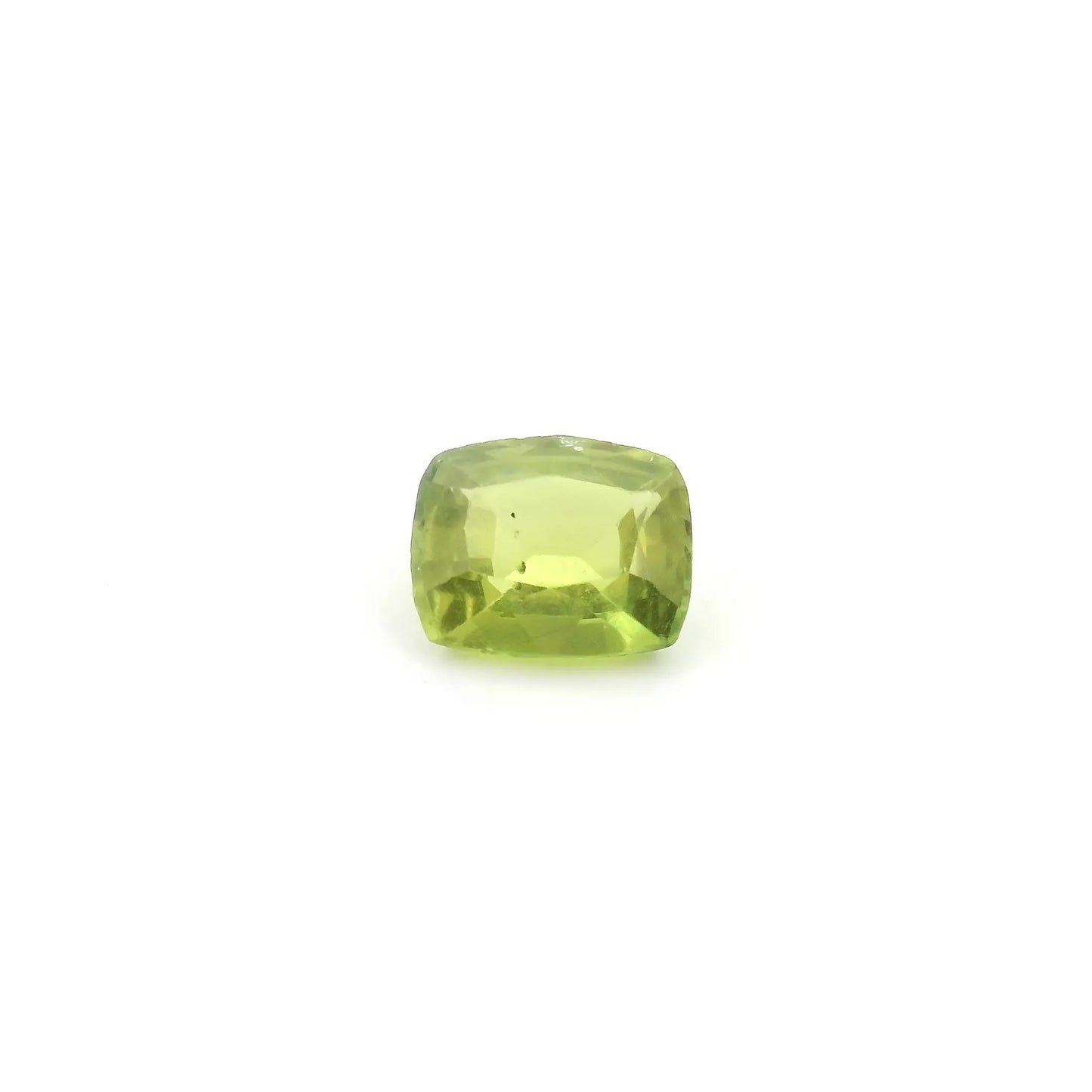 1.09ct Cushion Natural Sapphire (Colour Green, Clarity Slightly Included, Cut Faceted)