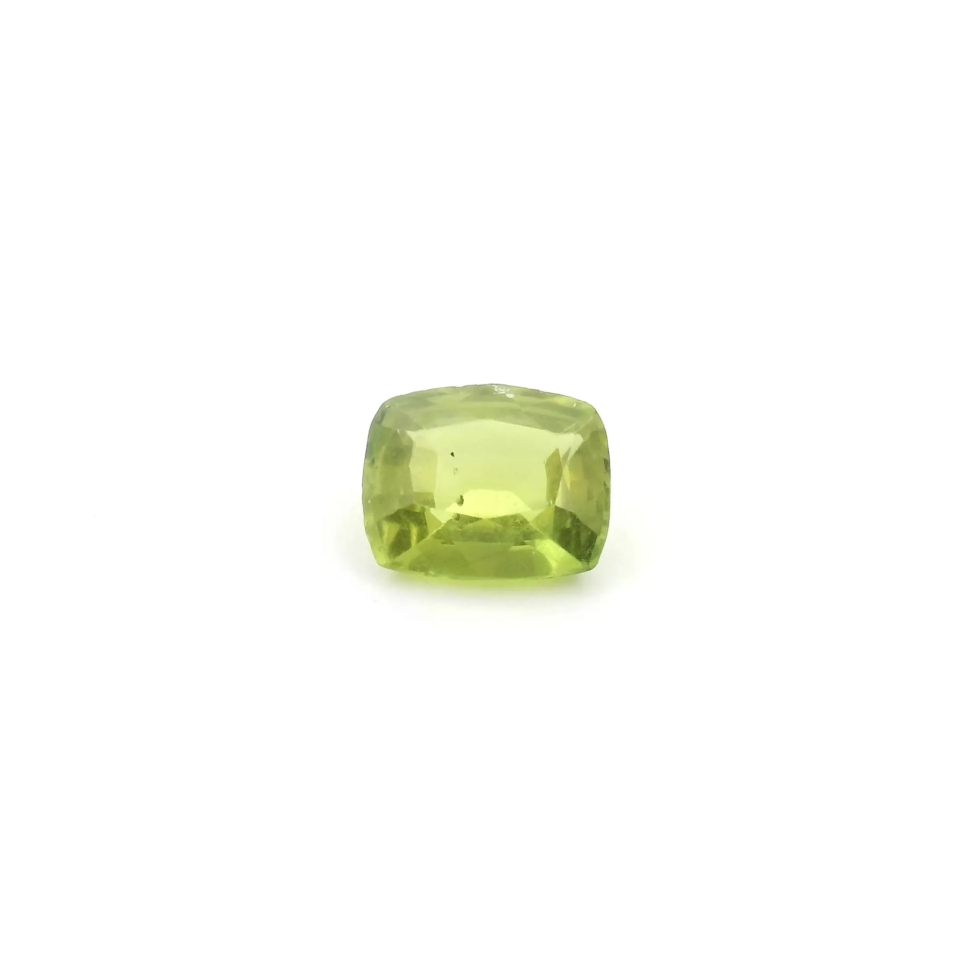 1.09ct Cushion Natural Sapphire (Colour Green, Clarity Slightly Included, Cut Faceted)