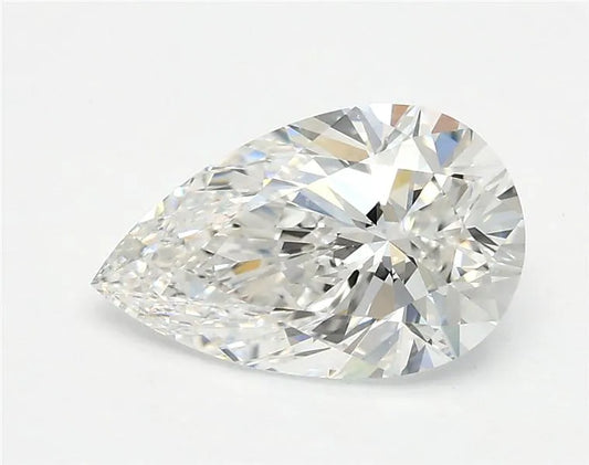 1.09ct Pear Lab Grown Diamond (Colour D, Clarity VVS2, IGI Certified)