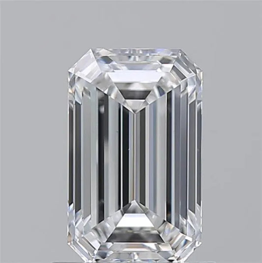 1.10ct Emerald Natural Diamond (Colour D, Clarity VS1, GIA Certified)