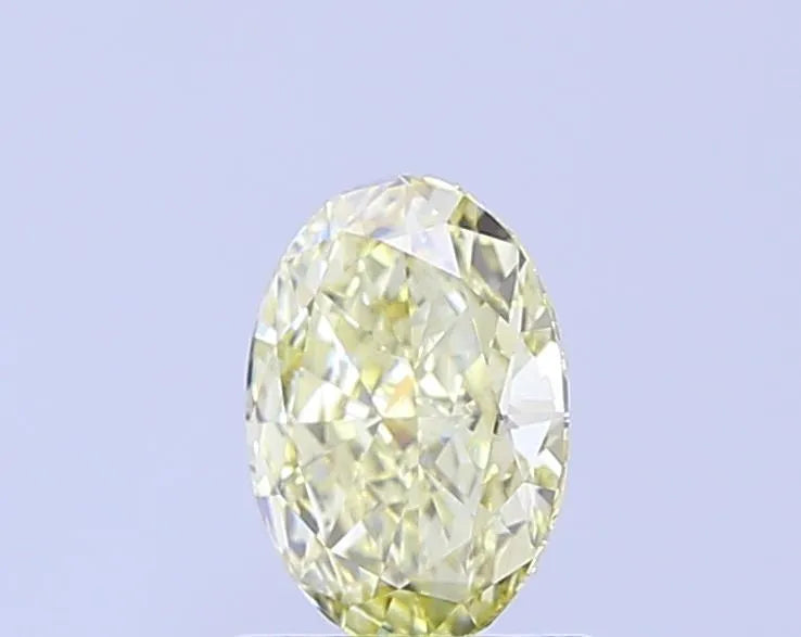 1.11ct Oval Lab Grown Diamond (Colour Fancy Yellow, Clarity VVS2, IGI Certified)
