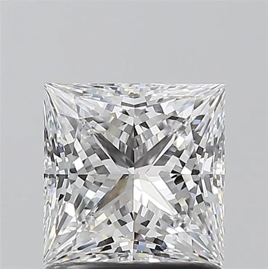 1.14ct Princess Natural Diamond (Colour D, Clarity FL, GIA Certified)