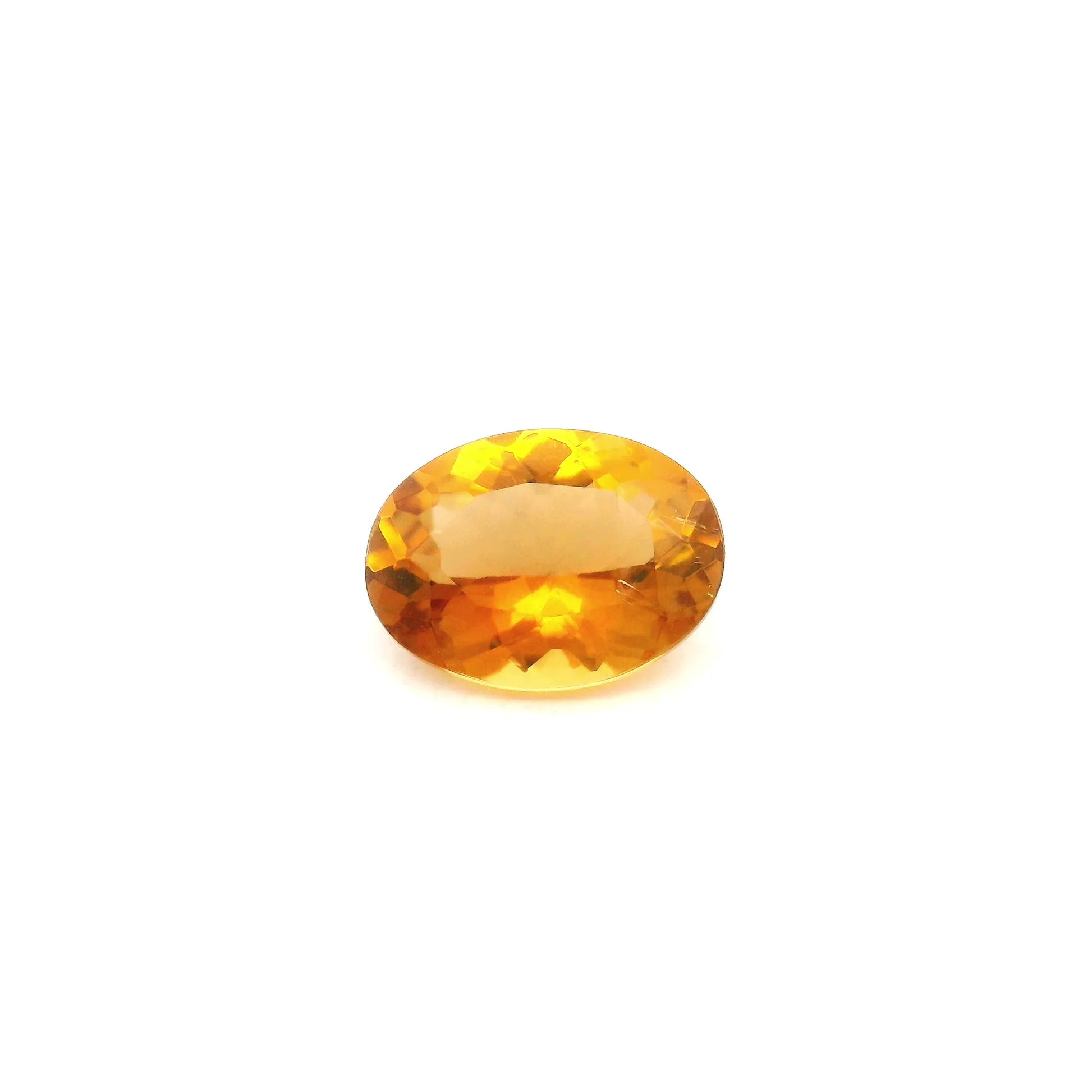 1.16ct Oval Natural Tourmaline (Colour Orange, Clarity Slightly Included, Cut Faceted)