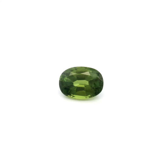 1.17ct Oval Natural Sapphire (Colour Green, Clarity Eye Clean, Cut Faceted)
