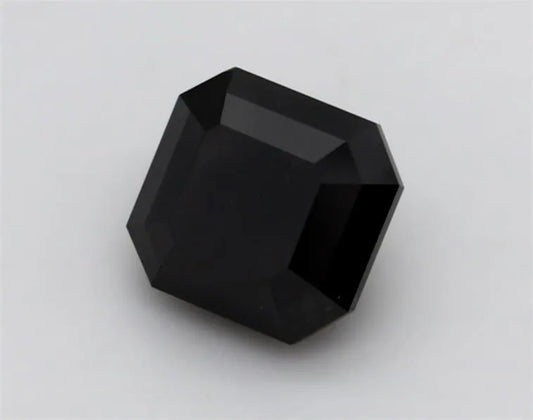 1.18ct Square emerald Natural Diamond (Colour Fancy Black, Clarity VVS2, Cut EX, GIA Certified)