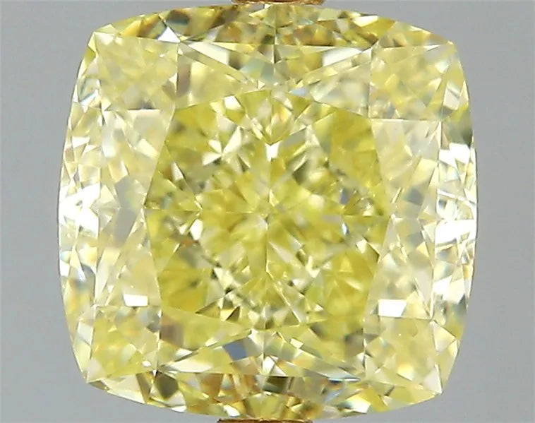 1.20ct Cushion brilliant Natural Diamond (Colour Fancy Yellow, Clarity VS1, GIA Certified)
