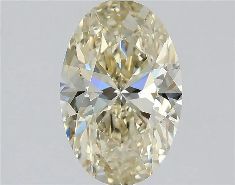 1.20ct Oval Natural Diamond (Colour Fancy Yellow, Clarity VS1, GIA Certified)