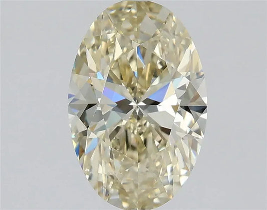 1.20ct Oval Natural Diamond (Colour Fancy Yellow, Clarity VS1, GIA Certified)