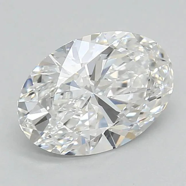 1.21ct Oval Lab Grown Diamond (Colour D, Clarity VVS2, Cut EX, IGI Certified)
