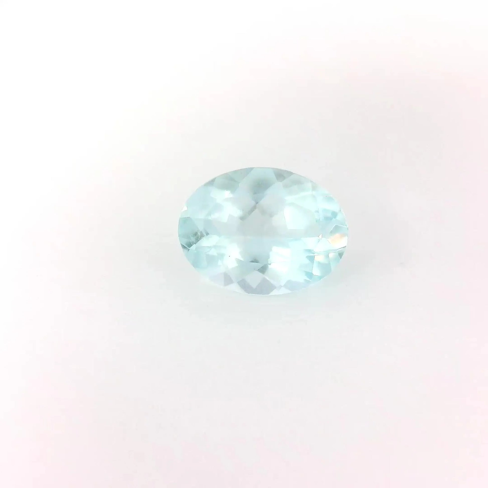 1.21ct Oval Natural Aquamarine (Colour Blue, Clarity Eye Clean, Cut Faceted)