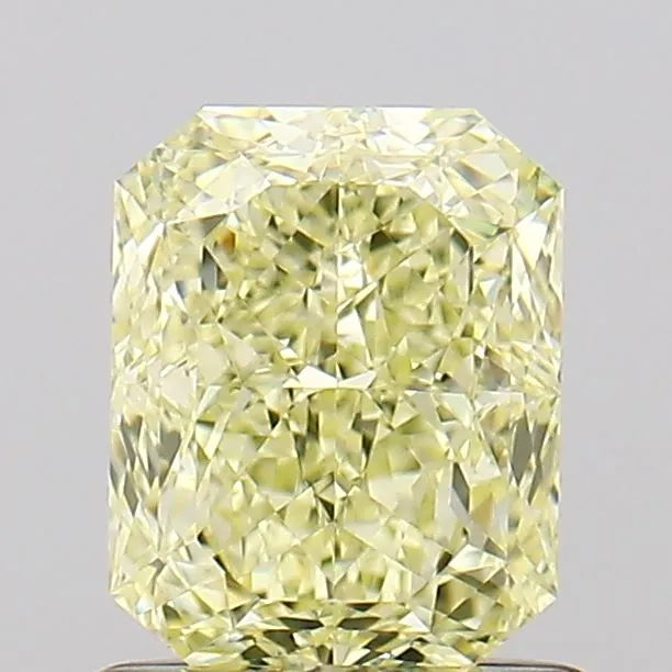 1.22ct Radiant Natural Diamond (Colour Fancy Light Yellow, Clarity VVS1, GIA Certified)