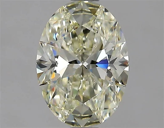 1.23ct Oval Natural Diamond (Colour L, Clarity IF, Cut EX, GIA Certified)