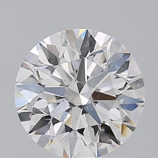 1.23ct Round Natural Diamond (Colour E, Clarity SI1, Cut EX, GIA Certified)
