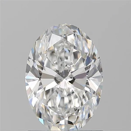 1.25ct Oval Natural Diamond (Colour E, Clarity IF, GIA Certified)