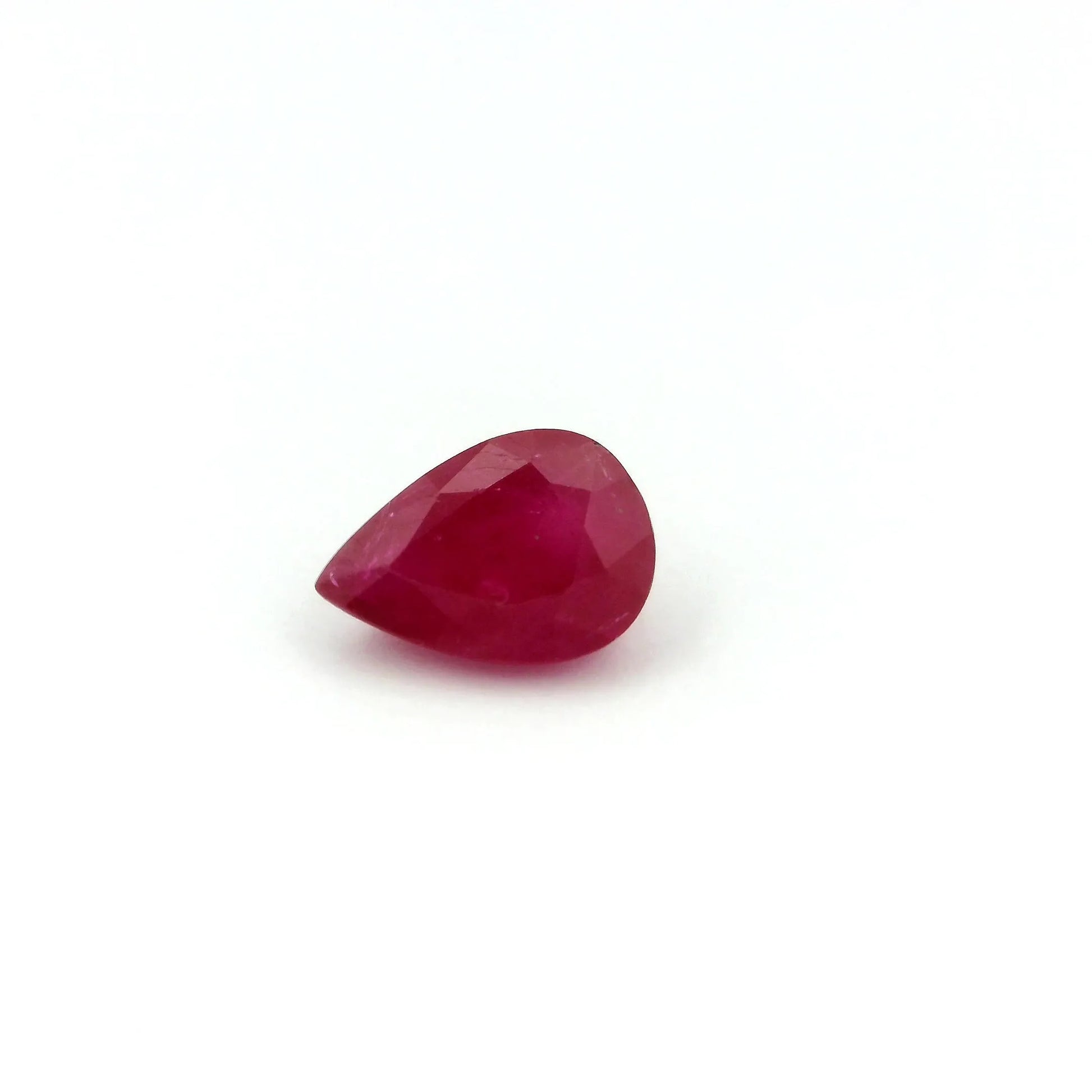 1.27ct Pear Natural Ruby (Colour Red, Clarity Moderately Included, Cut Faceted)