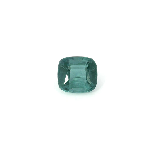 1.28ct Cushion Natural Tourmaline (Colour Blue, Clarity Slightly Included, Cut Faceted)
