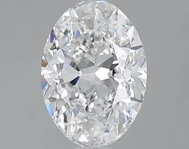 1.30ct Oval Natural Diamond (Colour D, Clarity SI1, Cut EX, GIA Certified)