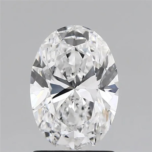 1.30ct Oval Natural Diamond (Colour D, Clarity VVS1, GIA Certified)