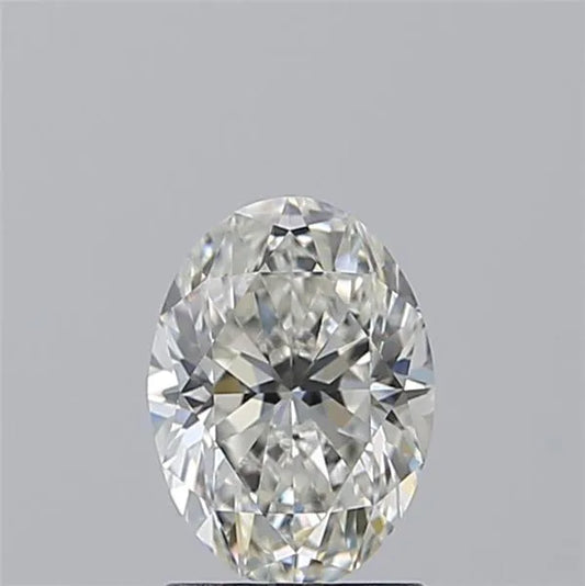 1.30ct Oval Natural Diamond (Colour G, Clarity IF, HRD Certified)