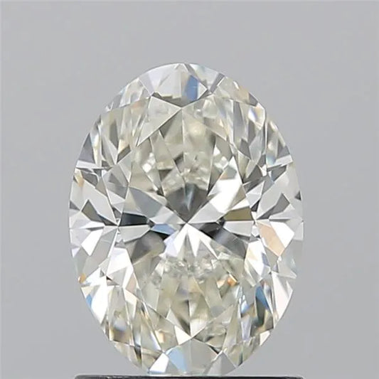 1.30ct Oval Natural Diamond (Colour J, Clarity VS2, GIA Certified)