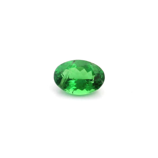 1.30ct Oval Natural Garnet (Colour Green, Clarity Slightly Included, Cut Faceted)