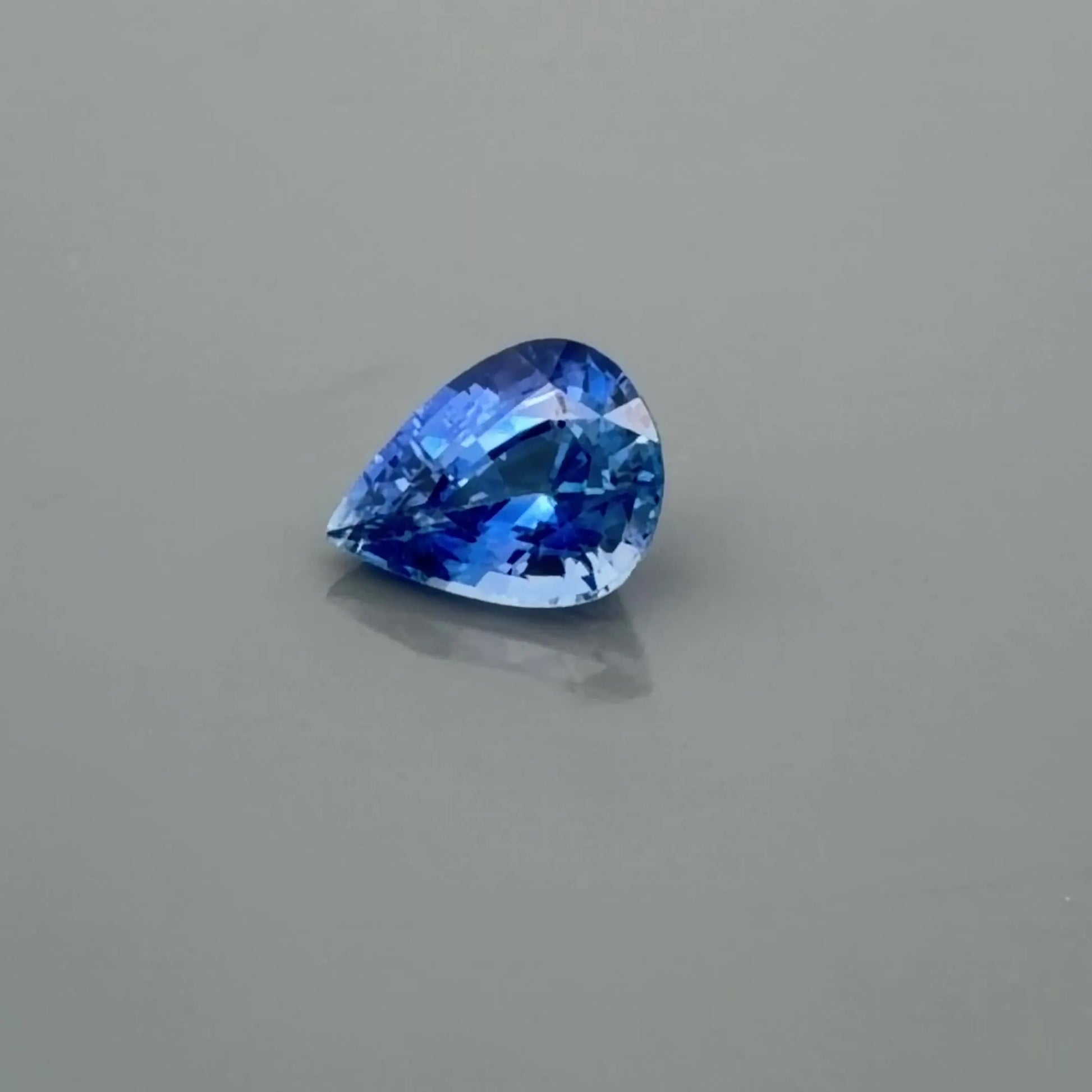 1.30ct Pear Natural Sapphire (Colour Blue, Clarity Eye Clean, Cut Faceted)